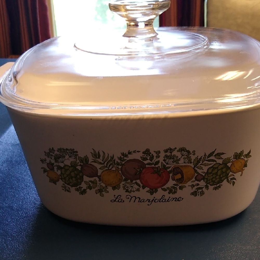 Corningware Spice Of Life Cookware with Glass Lid